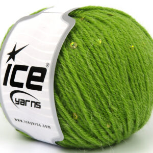 4x50gr Alpaca Paillette Pistachio Green