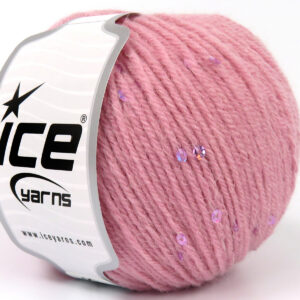4x50gr Alpaca Paillette Baby Pink