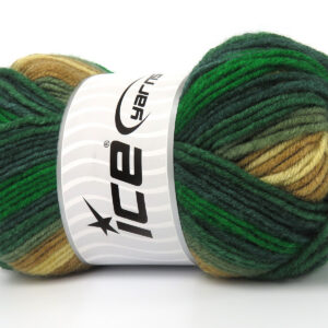 4x100gr Nice Baby Green Shades, Camel Shades