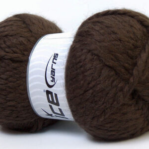 2x150gr Alpine Alpaca Brown SuperBulky