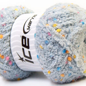 4x100gr Puffy PomPom Grey