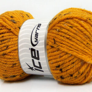 4x100gr Wool Tweed Superbulky Gold
