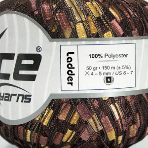 6x50gr Ladder Brown, Gold Trellis