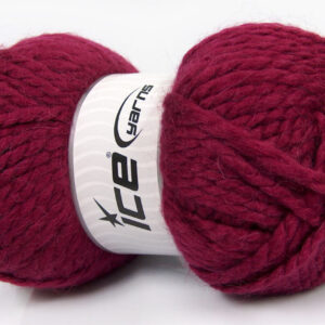 2x150gr Alpine Alpaca Burgundy SuperBulky