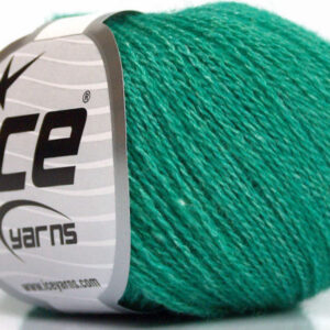 6x25gr Silk Merino Emerald Green