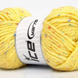 4x100gr Wool Tweed Superbulky Yellow