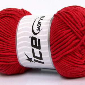4x100gr Lorena Worsted Red