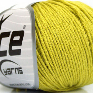 4x50gr Organic Baby Cotton Light Olive Green