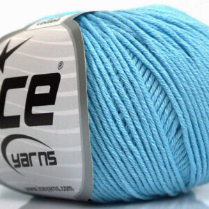 4x50gr Organic Baby Cotton Baby Blue