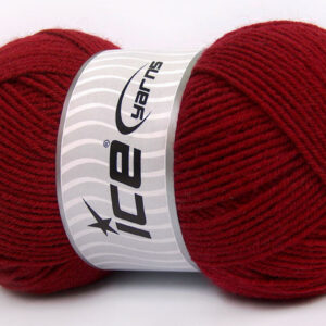 4x100gr Elite Wool Dark Red