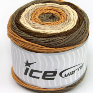 2x200gr Cakes Aran Grey, Brown Shades, Cream