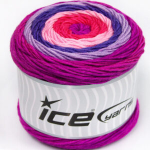 2x200gr Cakes Aran Pink, Lilac Shades, Salmon