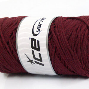 1x250gr Macrame Cotton Bulky Burgundy