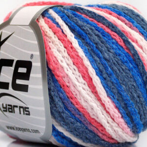 8x50gr Monaco Blue Shades, Salmon, White