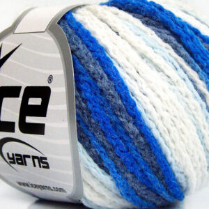 8x50gr Monaco Navy, Blue Shades, White