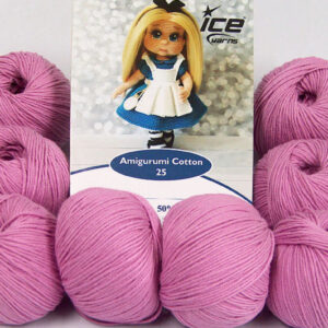 8x25gr Amigurumi Cotton 25 Orchid