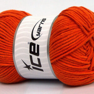 4x100gr Lorena Worsted Orange