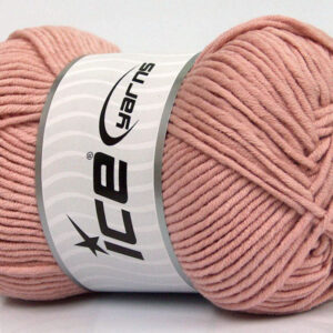 4x100gr Lorena Worsted Powder Pink