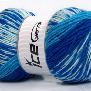 2x150gr Jacquard Wool Blue Shades