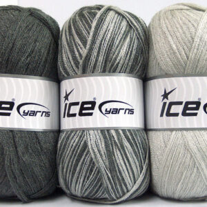 3x100gr Baby Ombre Grey, Light Grey