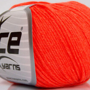 4x50gr Amigurumi Cotton Neon Orange