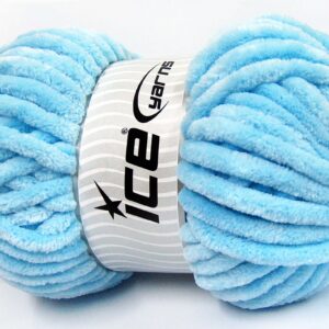 2x200gr Chenille Superbulky Baby Blue