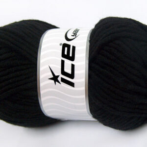 4x100gr Merino Chunky Black