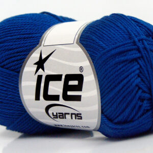 6x50gr Giza Cotton Royal Blue