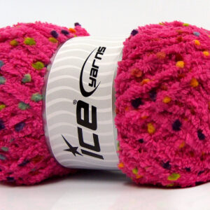 4x100gr Puffy PomPom Dark Fuchsia