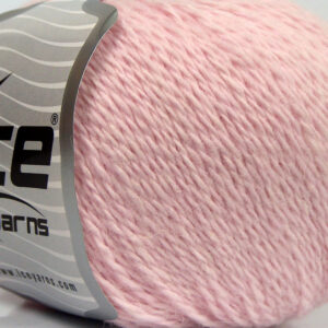 6x50gr Angora Cashmere Baby Pink