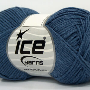 8x50gr Lorena Bamboo Jeans Blue