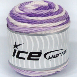 3x100gr Cakes Blues Baby Lilac Shades, White