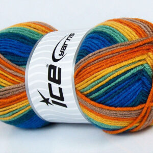 4x100gr Nice Baby Gold Shades, Camel, Blue Shades, Green