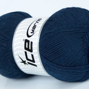 2x150gr Virgin Wool Sock Navy