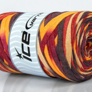 1x250gr VisCot Ribbon Color Red, Brown, Gold, Pink