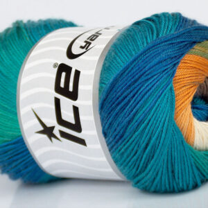 4x100gr Gelato Cream, Gold, Purple, Turquoise, Green, Camel