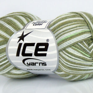 6x50gr Baby Summer Color Cream, Green Shades