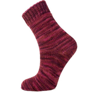 2x100gr Hand Dyed Sock Merino Copper, Purple Shades