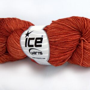 2x100gr Hand Dyed Merino Extrafine Mandarin