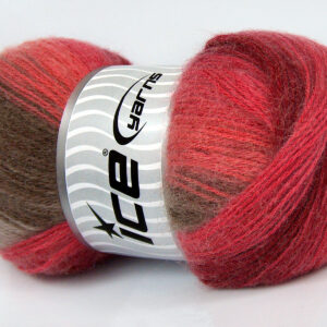 4x100gr Angora Batik Pink Shades, Camel, Beige, Ecru