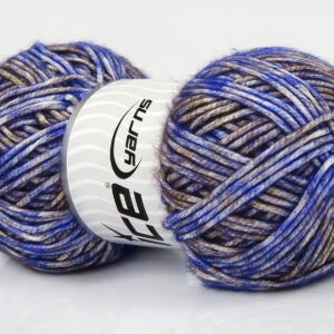 2x150gr Mega Star Saxe Blue, Brown, White
