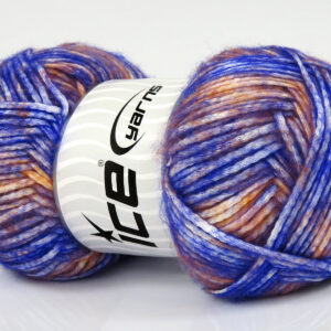 2x150gr Mega Star Saxe Blue, Salmon, White