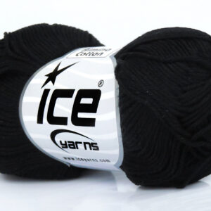 6x50gr Almina Cotton Black