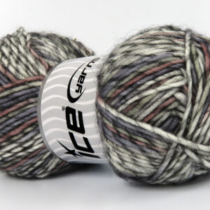 4x100gr Armonia Lana Light Orchid, Grey, Blue, Khaki, White, Black