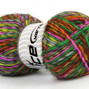 4x100gr Armonia Lana Green Shades, Gold Shades, Pink, Black, Grey