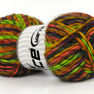 4x100gr Armonia Lana Gold Shades, Green Shades, Maroon