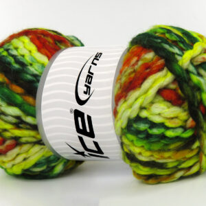 2x150gr Alpine Wool Color Green Shades, Gold