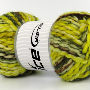 2x150gr Alpine Wool Color Green Shades, Brown