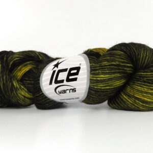 2x100gr Hand Dyed Superwash Merino Green Shades