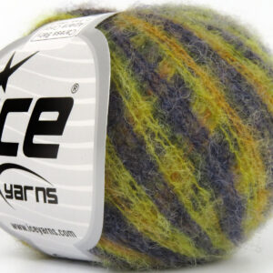 10x30gr Caress Baby Alpaca Color Navy, Orange, Gold, Camel